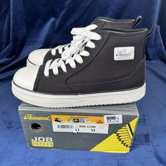 Size 11 Thorogood 808-2200 Composite Toe Wedge Sole Mid Work Shoe 0130 - Picture 2 of 6